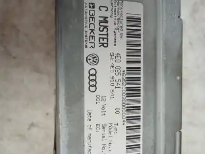 Peça sobressalente para automóvel em segunda mão módulo eletrônico por audi a8 d3 (4e2, 4e8) 4.0 tdi quattro referências oem iam 4e0035541  
