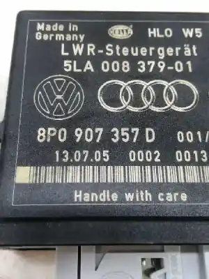 Peça sobressalente para automóvel em segunda mão módulo eletrônico por audi a4 avant (8e) 3.0 v6 24v tdi referências oem iam 8p0907357d  