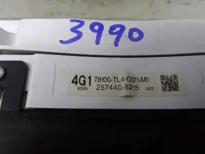 Автозапчастина б/у панель інструментів для honda accord tourer (cw) elegance посилання на oem iam 78100tl4g121m1  