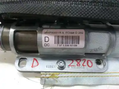 Автозапчастина б/у права бічна подушка безпеки для renault laguna iii authentique посилання на oem iam 985p00001r  