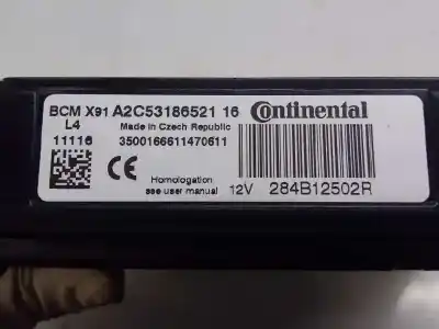 Автозапчасти б/у электронный модуль за renault laguna iii authentique ссылки oem iam 284b12502r  