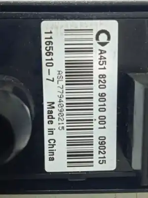 Piesă de schimb auto la mâna a doua avertizare pentru smart coupe electric drive referințe oem iam a4518209010001  