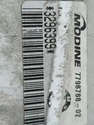 Peça sobressalente para automóvel em segunda mão intercooler por bmw serie 3 coupe (e92) 320d referências oem iam 7798788  