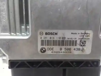 Second-hand car spare part ecu engine control for bmw x1 (e84) sdrive 20d oem iam references 8506438  