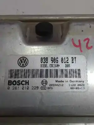 Автозапчастина б/у ебу контролер двигуна для seat toledo (1m2) signum посилання на oem iam 038906012bt  