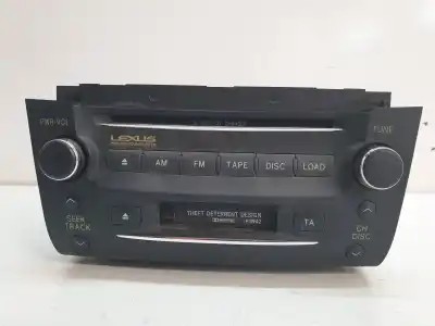 Pezzo di ricambio per auto di seconda mano IMPIANTO AUDIO / RADIO CD per LEXUS GS (GS/US/WS19)  Riferimenti OEM IAM 8612030D20  