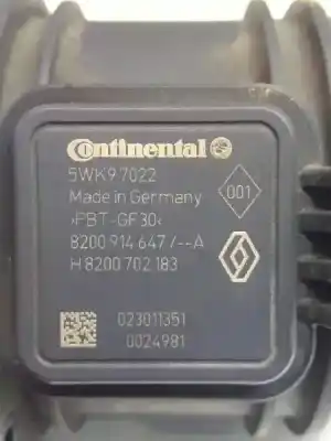 Автозапчастина б/у витратомір повітря для renault laguna iii dynamique tomtom посилання на oem iam 8200914647  
