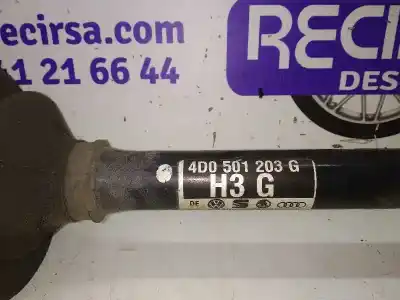 Second-hand car spare part rear right transmission for audi a8 (d2) 2.5 tdi oem iam references 4d0501203g  