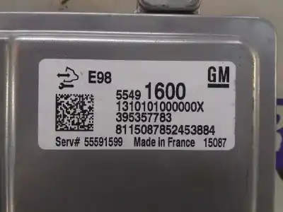 Second-hand car spare part ecu engine control for opel astra j lim. excellence oem iam references 55491600  
