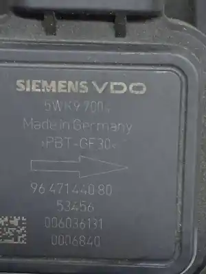 Second-hand car spare part flowmeter for citroen c2 vtr oem iam references 9647144080  