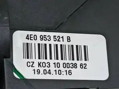 Second-hand car spare part multifunction switch for seat exeo berlina (3r2) last edition oem iam references 4e0953521b 278 