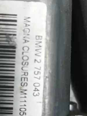 Second-hand car spare part driver left window regulator for bmw mini (r56) cooper d oem iam references 2757043 130 