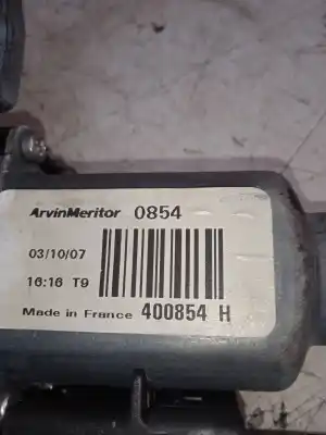 Second-hand car spare part driver left window regulator for renault clio iii rs access oem iam references 400854h 206 