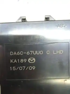 Second-hand car spare part electronic module for mazda cx-3 exclusive-line oem iam references da6c67uu0c 181 