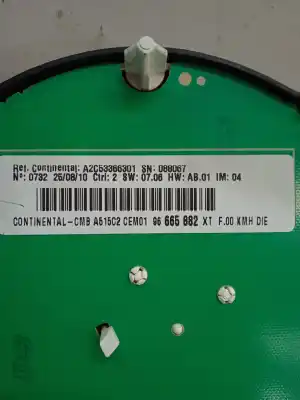 Peça sobressalente para automóvel em segunda mão quadrante por citroen c3 business referências oem iam 96665882xt  