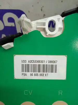Peça sobressalente para automóvel em segunda mão quadrante por citroen c3 business referências oem iam 96665882xt  