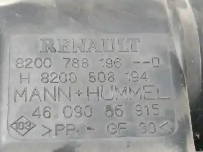 Автозапчастина б/у повітряний фільтр для renault kangoo (f/kc0) luxe privilege посилання на oem iam 8200788196 211 