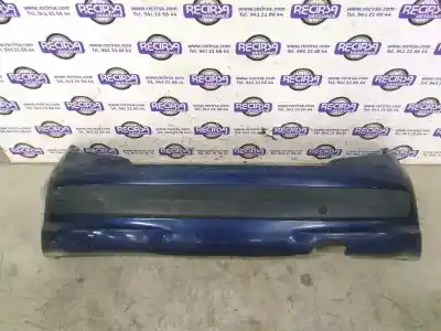 Second-hand car spare part rear bumper for peugeot 207 confort oem iam references 