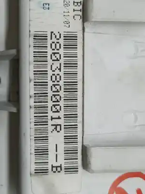 Second-hand car spare part electronic module for renault laguna iii privilege oem iam references 280380001r  