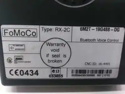 Second-hand car spare part electronic module for ford transit combi ´06 ft 350 largo oem iam references 6m2t19g488dg  