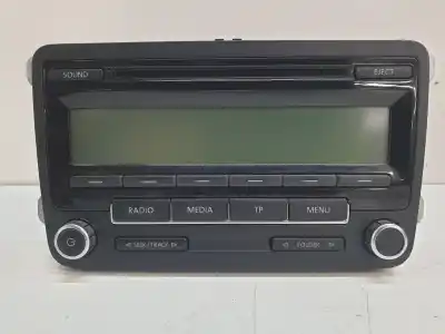 Second-hand car spare part AUDIO SYSTEM / RADIO CD for VOLKSWAGEN GOLF VI (5K1)  OEM IAM references 1K0035186AA  