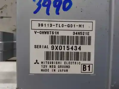 Автозапчастина б/у електронний модуль для honda accord tourer (cw) elegance посилання на oem iam 39113tl0g01m1  