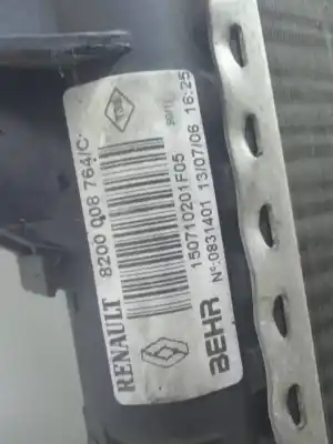 Автозапчастина б/у водяний радіатор для renault laguna ii (bg0) confort expression посилання на oem iam 8200008764  