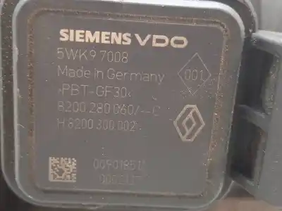 Second-hand car spare part flowmeter for renault trafic combi (ab 4.01) 9 - plazas (l1h1) acristalado. combi corto oem iam references 5wk97008  