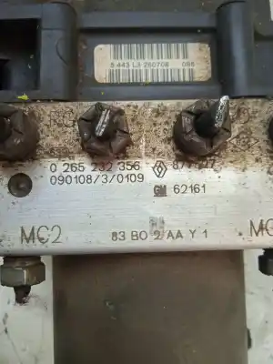 Peça sobressalente para automóvel em segunda mão abs por renault trafic combi (ab 4.01) 9 - plazas (l1h1) acristalado. combi corto referências oem iam 0265232356  