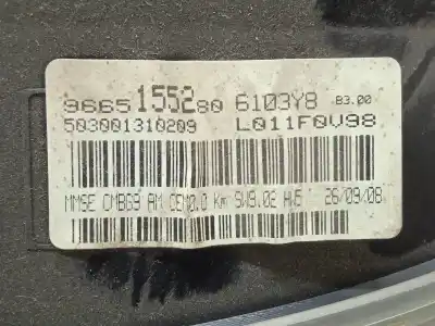 Second-hand car spare part dashboard for citroen jumpy hdi 90 27 l1h1 furg. oem iam references 9665155280  