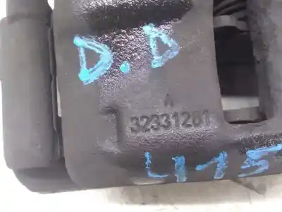 Peça sobressalente para automóvel em segunda mão pinça de travão dianteira direita por citroen jumpy hdi 90 27 l1h1 furg. referências oem iam 32331281  