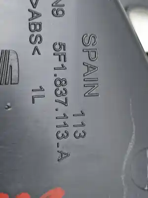 Автозапчастина б/у ліва передня внутрішня ручка для seat leon (5f1) style посилання на oem iam 5f1837113a   Автозапчастина б/у ліва передня внутрішня ручка для seat leon (5f1) style посилання на oem iam 5f1837113a