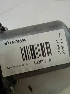 Second-hand car spare part driver left window regulator for renault kangoo expression oem iam references 402087a  