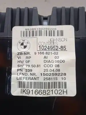 Peça sobressalente para automóvel em segunda mão quadrante por bmw serie 1 berlina (e81/e87) 118d referências oem iam 102495285  bmw serie 1