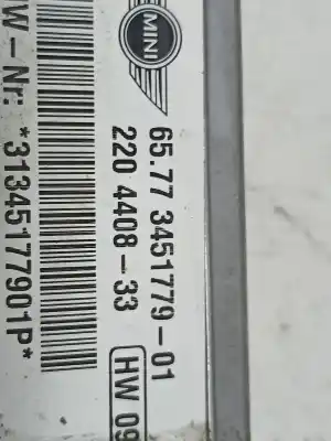 Автозапчасти б/у комплект подушки безопасности за mini clubman (r55) cooper d ссылки oem iam 122737  