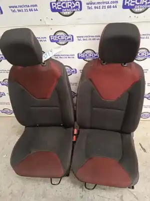 Pièce détachée automobile d'occasion jeu de siège intérieur complet pour renault clio iv (bh_) 1.5 dci 75 références oem iam   