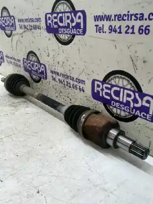 Peça sobressalente para automóvel em segunda mão transmissão dianteira esquerda por citroen ds3 collection referências oem iam 9672238580  