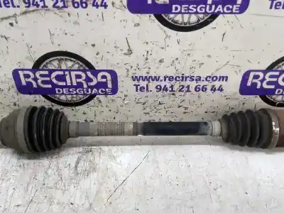 Peça sobressalente para automóvel em segunda mão transmissão dianteira esquerda por citroen ds3 collection referências oem iam 9672238580  