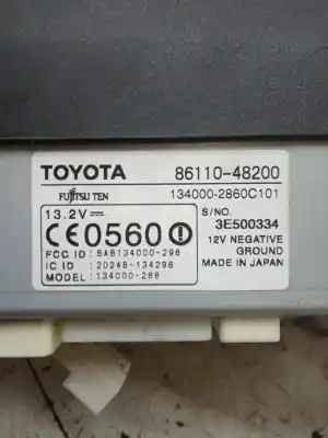 Second-hand car spare part multifunction display for lexus rx 400h oem iam references 8611048200  