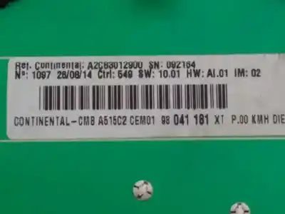 Peça sobressalente para automóvel em segunda mão quadrante por citroen c3 business referências oem iam 98041181xt  