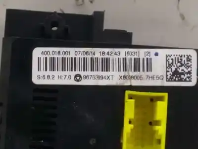 Peça sobressalente para automóvel em segunda mão comando de sofagem (chauffage / ar condicionado) por citroen c3 business referências oem iam 96753994xt  