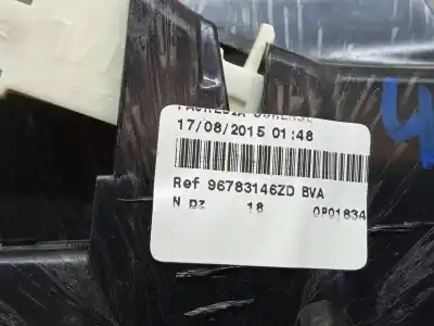 Second-hand car spare part multifunction display for citroen c4 picasso feel oem iam references 96783146zd  