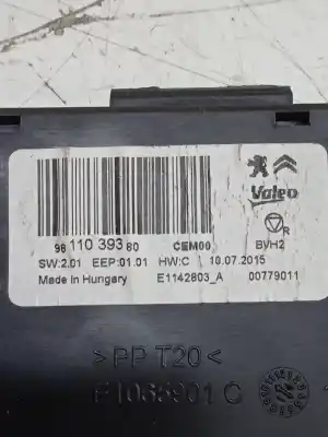 Second-hand car spare part electronic module for citroen c4 picasso feel oem iam references 9811039380  