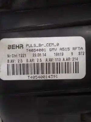Peça sobressalente para automóvel em segunda mão motor de sofagem por citroen c3 business referências oem iam t4054001  