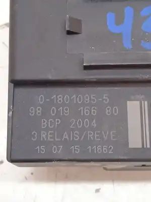 Second-hand car spare part electronic module for citroen c4 picasso feel oem iam references 9801916680  