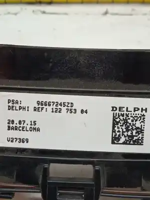 Second-hand car spare part multifunction switch for citroen c4 picasso feel oem iam references 96667245zd  