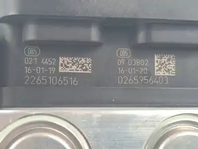 Pezzo di ricambio per auto di seconda mano abs per renault clio iv limited riferimenti oem iam 476601203r  