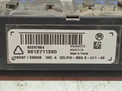 Second-hand car spare part electronic module for citroen c4 picasso feel oem iam references 9812711280  