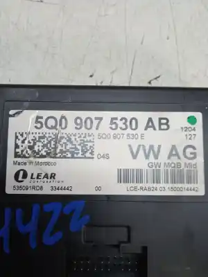 Автозапчастина б/у електронний модуль для skoda octavia combi (5e5) elegance посилання на oem iam 5q0907530ab  