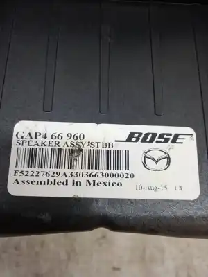 Tweedehands auto-onderdeel luidspreker voor mazda cx-3 exclusive-line oem iam-referenties gap466960  